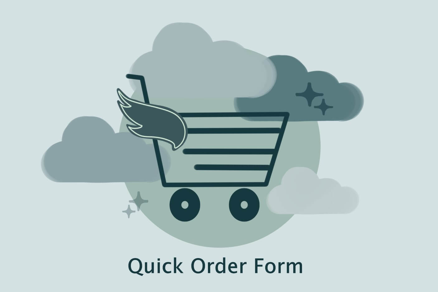 Quick order in online shop